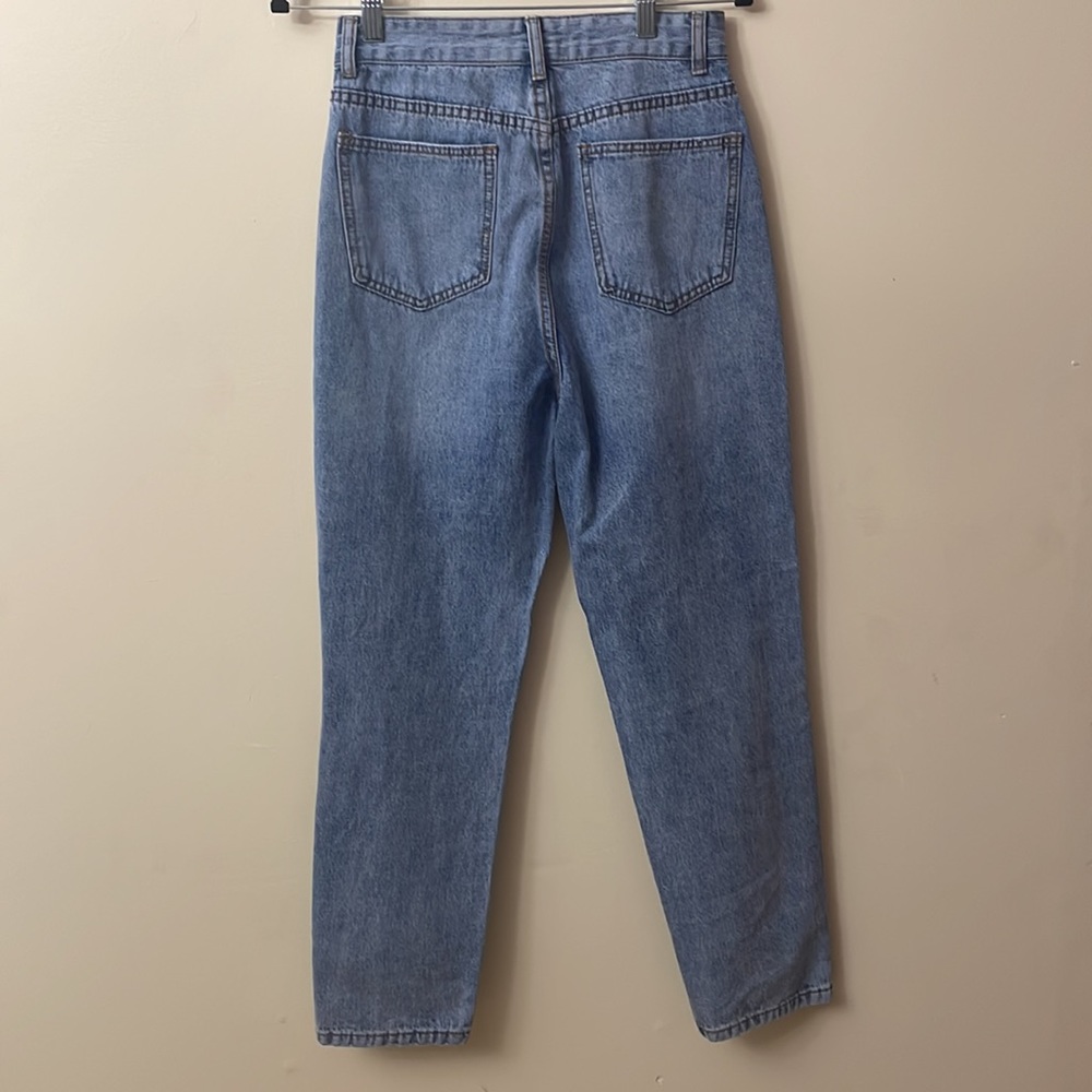Medium Wash Ripped Jeans - Picture 4 of 4